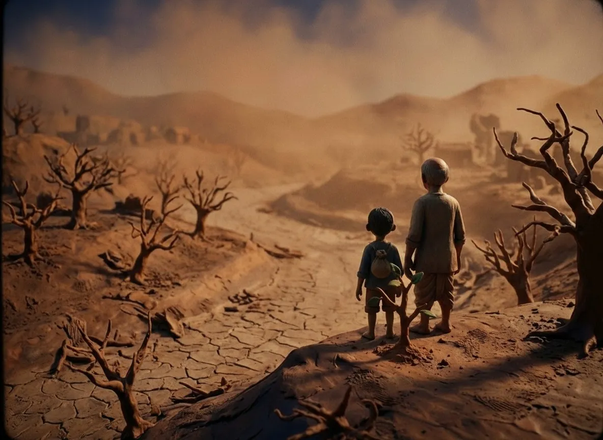 Samudra Manthan — a frame from the film